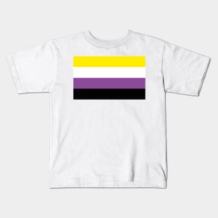 Non-Binary Pride Flag Kids T-Shirt